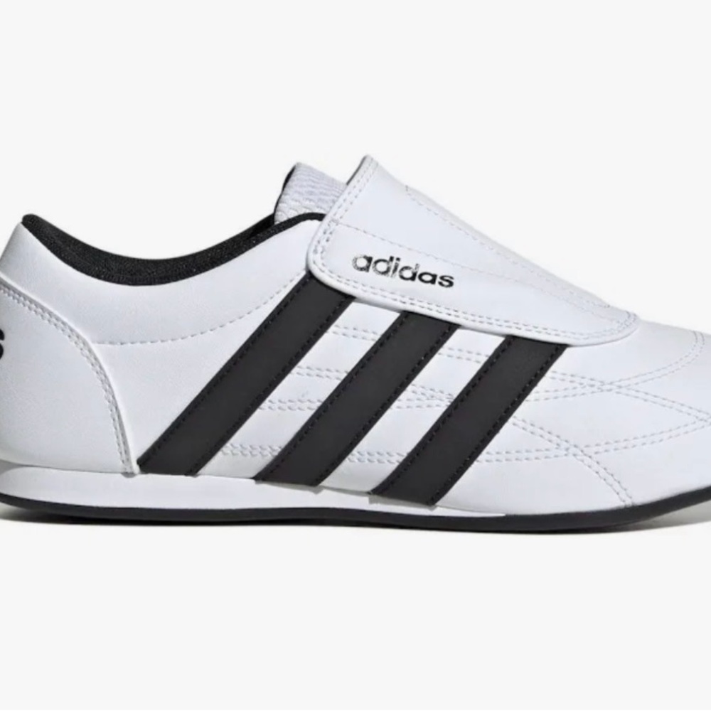 Adidas Classic White and Black Slip-On Lightweight Tekwen Shoes - Picture 9 of 9